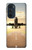 S3837 飛行機離陸日の出 Airplane Take off Sunrise Motorola Edge 30 Pro バックケース、フリップケース・カバー