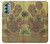 S0214 フィンセント・ファン・ゴッホ 15本のひまわり Van Gogh Vase Fifteen Sunflowers Motorola Moto G Stylus 5G (2022) バックケース、フリップケース・カバー