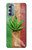 S2109 マリファナラスタ旗 Marijuana Rasta Flag Motorola Moto G Stylus 5G (2022) バックケース、フリップケース・カバー