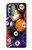 S2238 ビリヤードプールボール Billiard Pool Ball Motorola Moto G Stylus 5G (2022) バックケース、フリップケース・カバー