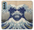 S2389 葛飾北斎 神奈川沖浪裏 Katsushika Hokusai The Great Wave off Kanagawa Motorola Moto G Stylus 5G (2022) バックケース、フリップケース・カバー