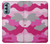 S2525 ンク迷彩 Pink Camo Camouflage Motorola Moto G Stylus 5G (2022) バックケース、フリップケース・カバー