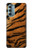 S2962 虎のストライプグラフィックプリント Tiger Stripes Graphic Printed Motorola Moto G Stylus 5G (2022) バックケース、フリップケース・カバー