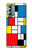 S3814 ピエトモンドリアン線画作曲 Piet Mondrian Line Art Composition Motorola Moto G Stylus 5G (2022) バックケース、フリップケース・カバー