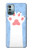 S3618 猫の足 Cat Paw Nokia G11, G21 バックケース、フリップケース・カバー