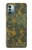 S3662 ウィリアム・モリス・ヴァイン・パターン William Morris Vine Pattern Nokia G11, G21 バックケース、フリップケース・カバー