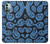 S3679 かわいいゴーストパターン Cute Ghost Pattern Nokia G11, G21 バックケース、フリップケース・カバー