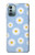 S3681 デイジーの花のパターン Daisy Flowers Pattern Nokia G11, G21 バックケース、フリップケース・カバー