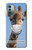 S3806 面白いキリン Funny Giraffe Nokia G11, G21 バックケース、フリップケース・カバー