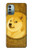 S3826 ドージコイン柴 Dogecoin Shiba Nokia G11, G21 バックケース、フリップケース・カバー