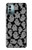 S3835 かわいいゴーストパターン Cute Ghost Pattern Nokia G11, G21 バックケース、フリップケース・カバー
