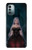 S3847 リリス 花嫁 ゴシック女 スカル死神 Lilith Devil Bride Gothic Girl Skull Grim Reaper Nokia G11, G21 バックケース、フリップケース・カバー
