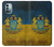 S3858 ウクライナ ヴィンテージ旗 Ukraine Vintage Flag Nokia G11, G21 バックケース、フリップケース・カバー