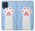 S3618 猫の足 Cat Paw Samsung Galaxy M53 バックケース、フリップケース・カバー