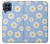 S3681 デイジーの花のパターン Daisy Flowers Pattern Samsung Galaxy M53 バックケース、フリップケース・カバー
