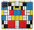 S3814 ピエトモンドリアン線画作曲 Piet Mondrian Line Art Composition Samsung Galaxy M53 バックケース、フリップケース・カバー