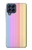 S3849 カラフルな縦の色 Colorful Vertical Colors Samsung Galaxy M53 バックケース、フリップケース・カバー
