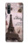 S2211 パリエッフェル塔ポストカード Paris Postcard Eiffel Tower Sony Xperia 10 IV バックケース、フリップケース・カバー