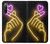 S3512 かわいいミニハート Cute Mini Heart Neon Graphic Sony Xperia 10 IV バックケース、フリップケース・カバー