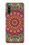 S3694 ヒッピーアートパターン Hippie Art Pattern Sony Xperia 10 IV バックケース、フリップケース・カバー