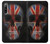 S3848 イギリスの旗の頭蓋骨 United Kingdom Flag Skull Sony Xperia 10 IV バックケース、フリップケース・カバー