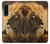 S1046 ライオン 森の王 Lion King of Forest Sony Xperia 1 IV バックケース、フリップケース・カバー
