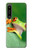 S1047 小さなカエル Little Frog Sony Xperia 1 IV バックケース、フリップケース・カバー