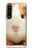 S1619 可愛いモルモット Cute Guinea Pig Sony Xperia 1 IV バックケース、フリップケース・カバー