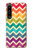 S2362 カラフルなシェブロンジグザグパターン Rainbow Colorful Shavron Zig Zag Pattern Sony Xperia 1 IV バックケース、フリップケース・カバー