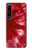 S2480 赤絞り染め Tie Dye Red Sony Xperia 1 IV バックケース、フリップケース・カバー