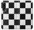 S2492 黒と白のチェッカーボード Black and White Check Sony Xperia 1 IV バックケース、フリップケース・カバー