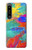 S2942 ブラシ絵画 Brush Stroke Painting Sony Xperia 1 IV バックケース、フリップケース・カバー