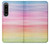 S3507 カラフルな虹 パステル Colorful Rainbow Pastel Sony Xperia 1 IV バックケース、フリップケース・カバー
