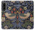 S3791 ウィリアムモリスストロベリーシーフ生地 William Morris Strawberry Thief Fabric Sony Xperia 1 IV バックケース、フリップケース・カバー