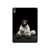 S0878 黒いくま Black Bear iPad Air (2020, 2022), Air 11 (2024,2025,2026), Pro 11 (2022) タブレットケース