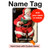 S1417 サンタクロースメリークリスマス Santa Claus Merry Xmas iPad Air (2020, 2022), Air 11 (2024,2025,2026), Pro 11 (2022) タブレットケース