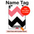 S1849 ピンクブラックシェブロンジグザグ Pink Black Chevron Zigzag iPad Air (2020, 2022), Air 11 (2024,2025,2026), Pro 11 (2022) タブレットケース