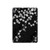 S2544 黒花柄の着物 Japanese Kimono Style Black Flower Pattern iPad Air (2020, 2022), Air 11 (2024,2025,2026), Pro 11 (2022) タブレットケース