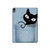 S2641 ポケット黒猫 Pocket Black Cat iPad Air (2022,2020, 4th, 5th), iPad Pro 11 (2022, 6th) タブレットケース