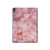 S2843 ピンクマーブル Pink Marble Texture iPad Air (2022,2020, 4th, 5th), iPad Pro 11 (2022, 6th) タブレットケース