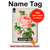 S3079 ピンクローズ Vintage Pink Rose iPad Air (2020, 2022), Air 11 (2024,2025,2026), Pro 11 (2022) タブレットケース