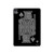 S3520 ブラックキングスペード Black King Spade iPad Air (2020, 2022), Air 11 (2024,2025,2026), Pro 11 (2022) タブレットケース