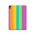S3678 カラフルなレインボーバーティカル Colorful Rainbow Vertical iPad Air (2022,2020, 4th, 5th), iPad Pro 11 (2022, 6th) タブレットケース