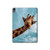 S3680 かわいいスマイルキリン Cute Smile Giraffe iPad Air (2020, 2022), Air 11 (2024,2025,2026), Pro 11 (2022) タブレットケース