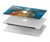 S1249 青い海亀 Blue Sea Turtle MacBook Air 13″ (2022,2024) - A2681, A3113 ケース・カバー