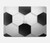 S2061 サッカーのパターン Football Soccer Pattern MacBook Air 13″ (2022,2024) - A2681, A3113 ケース・カバー