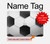 S2061 サッカーのパターン Football Soccer Pattern MacBook Air 13″ (2022,2024) - A2681, A3113 ケース・カバー