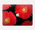 S2478 赤デイジーの花 Red Daisy flower MacBook Air 13″ (2022,2024) - A2681, A3113 ケース・カバー