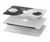 S2489 陰陽木グラフィックプリント Yin Yang Wood Graphic Printed MacBook Air 13″ (2022,2025) - A2681, A3113, A3240 ケース・カバー