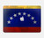 S2974 ベネズエラサッカー Venezuela Football Soccer Map Flag MacBook Air 13″ (2022,2025) - A2681, A3113, A3240 ケース・カバー